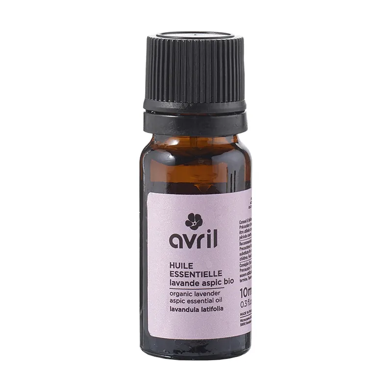 Organic Lavender aspic essential oil 10 ml of essential oil Avril Reduced Price