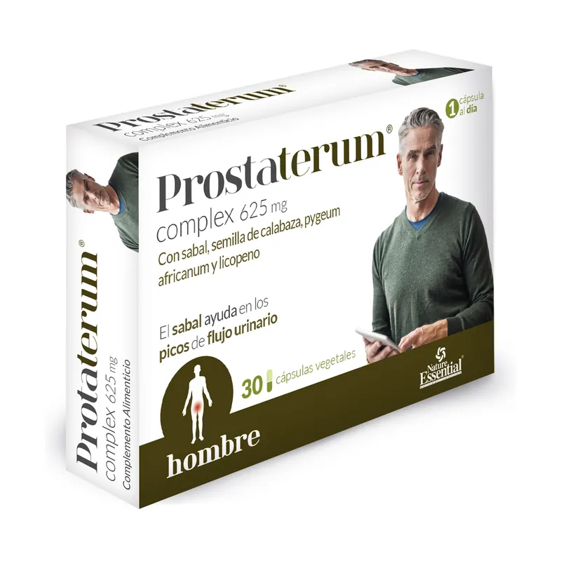 Prostaterum Complex 625 mg 30 vegetable capsules Nature Essential Fast Shipping
