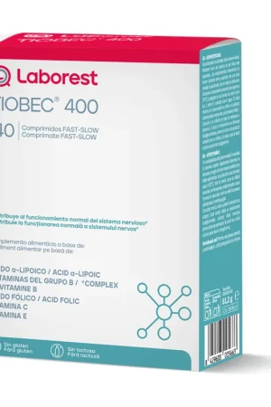 Place Order Tiobec 400 40 tablets Laborest