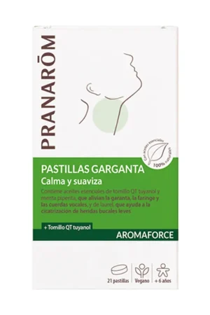 Time-Limited Throat lozenges 21 pellets Pranarom