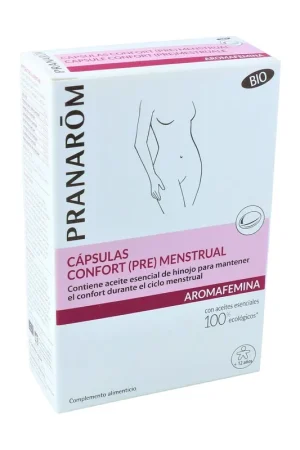 Buy Online Comfort Capsules (Pre) Menstrual Bio 30 capsules Pranarom
