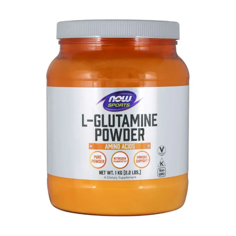 L-Glutamine 5000mg Powder 1 kg of powder NOW Foods Special Offer