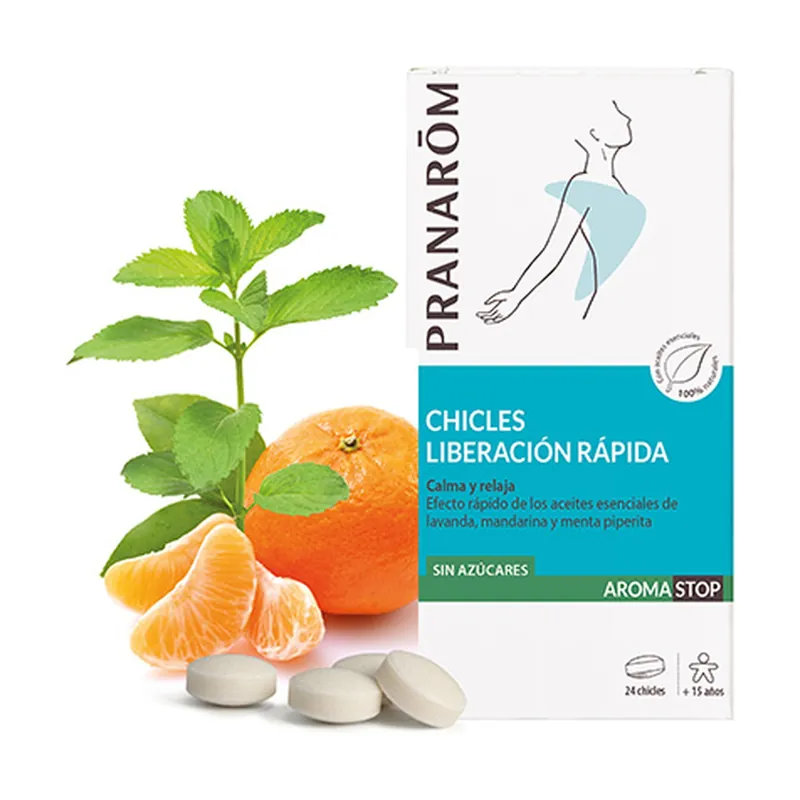 Quick Release Chewing Gum 56 units Pranarom Hot Picks