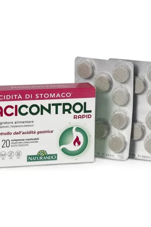 Acicontrol rapid acidity 20 chewable tablets Naturando Super Sale