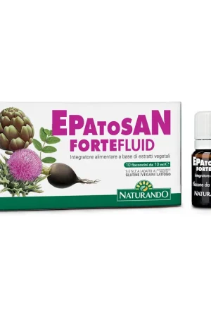Epatosan fortefluid liver and fluid retention 10 vials of 10ml Naturando Markdown