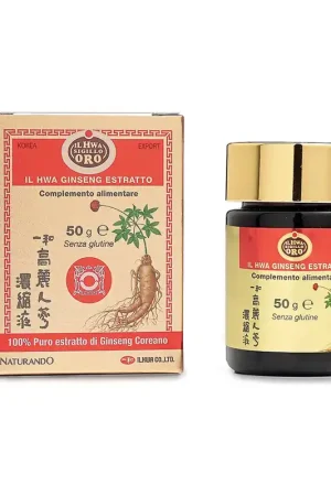 Certified Mild ginseng extract IL HWA 50 g Naturando