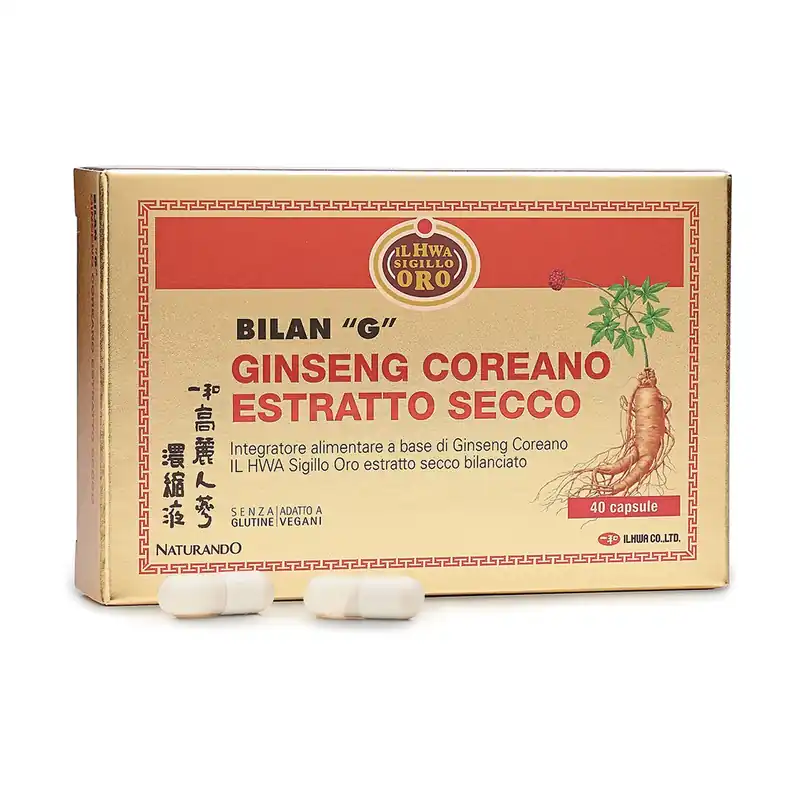 Price Drop BilnaG dry extract of ginseng IL HWA 40 capsules Naturando
