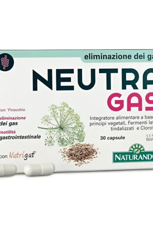 Neutragas gases 30 capsules Naturando One Day Deal