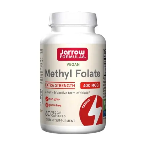 Exclusive Offer Methyl Folate 400 Mcg 60 capsules Jarrow Formulas