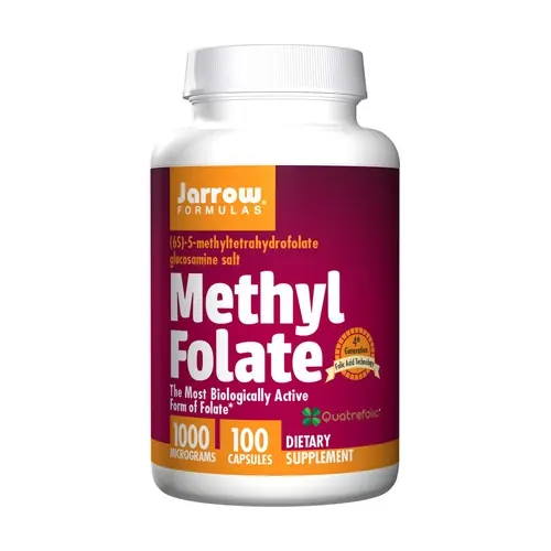 Last Chance Methyl Folate 1000 mcg 100 capsules Jarrow Formulas
