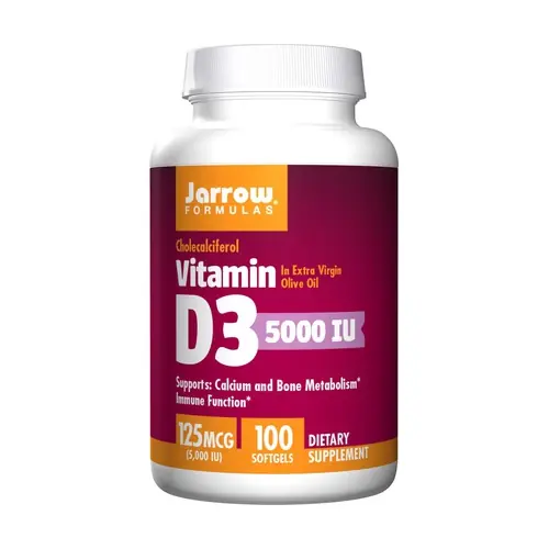 Vitamin D3 5000 Iu 100 softgels Jarrow Formulas Luxury