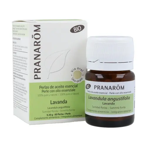 Reduced Price Lavender Pearls Bio 60 softgels Pranarom