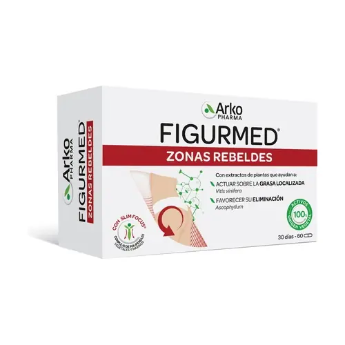 Figurmed® Rebellious Zones 60 capsules Arkopharma Certified
