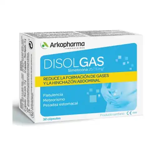 Premium Arkopharma Dissolgas 32 capsules Arkopharma
