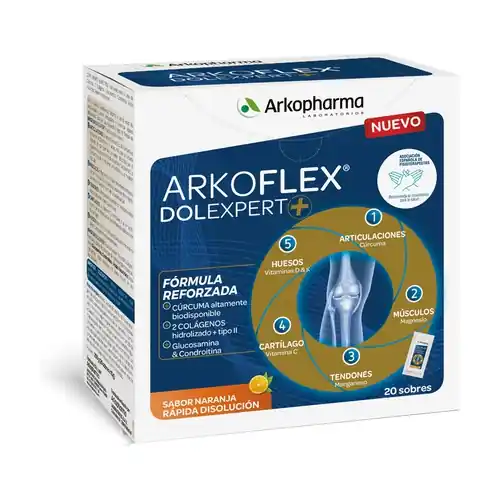 Arkoflex Dolexpert Plus Collagen Envelopes (orange) 20 packets Arkopharma Next Day Delivery
