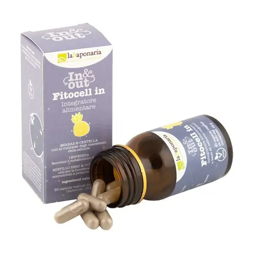 Shop Now Fitocell In - Food supplement for cellulite blemishes 30 capsules La Saponaria
