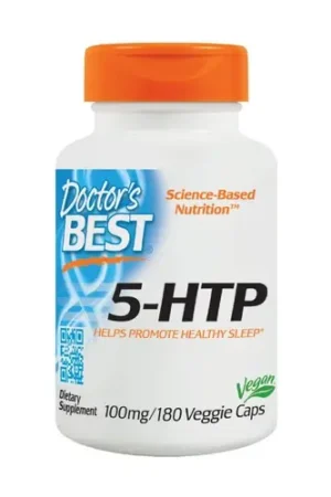 5-HTP 100mg 180 vegetable capsules Doctor‘s Best Seasonal Sale