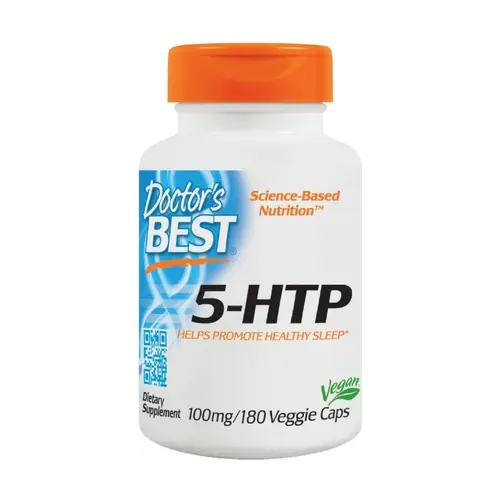 5-HTP 100mg 180 vegetable capsules Doctor‘s Best Seasonal Sale