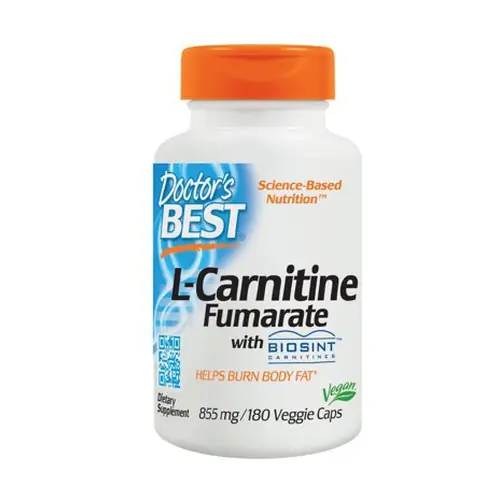 Deal L-Carnitine Fumarate, 855mg 180 vegetable capsules Doctor‘s Best