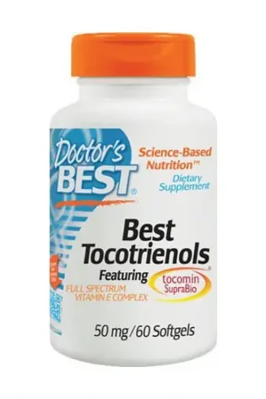 Tocotrienols, 50mg 60 softgels Doctor‘s Best Popular
