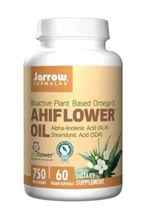 Ahiflower Oil 750 mg 60 softgels Jarrow Formulas Best Choice