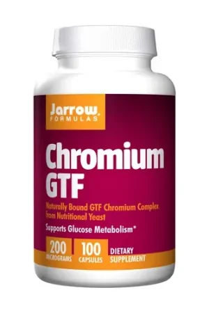 Affordable Chromium Gtf 200Mcg 100 capsules Jarrow Formulas
