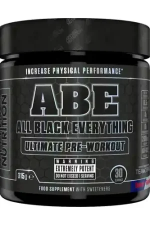 ABE - All Black Everything, Blue Raspberry 315 g Applied Nutrition Buy Online