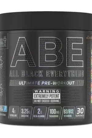 ABE - All Black Everything, Sour Gummy Bear 315 g Applied Nutrition Limited Offer