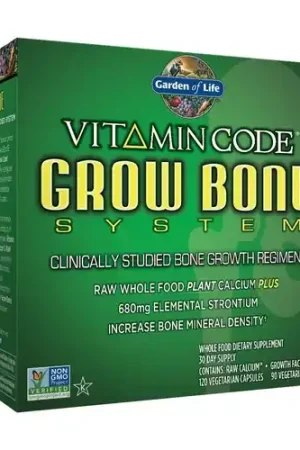 Vitamin code Grow Bone System 120+90 cápsulas Garden of Life Price Drop
