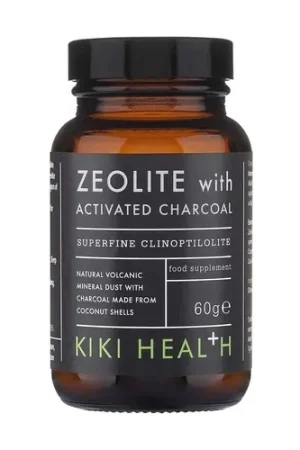 Zeolite With Activated Charcoal Powder 60 g KIKI Health Sale