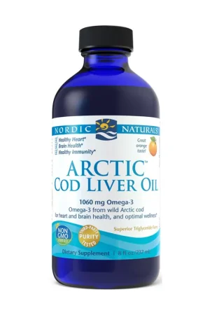 Fan Favorite Arctic Cod Liver Oil 1060mg Strawberry 237 ml Nordic Naturals