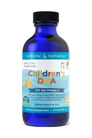 Children‘s DHA, 530mg Strawberry 119 ml Nordic Naturals Seasonal Sale