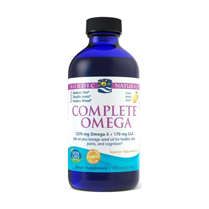 Top Pick Complete Omega, 1270mg Lemon 237 ml Nordic Naturals