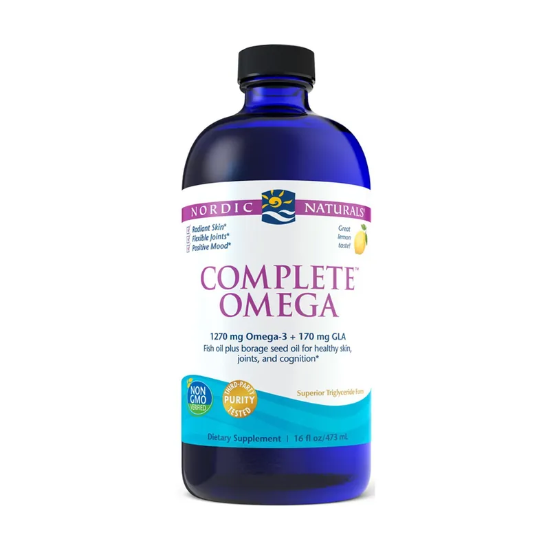 Limited Offer Complete Omega, 1270mg Lemon 473 ml Nordic Naturals