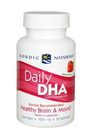 Daily DHA, Strawberry 30 softgels Nordic Naturals Exclusive Offer