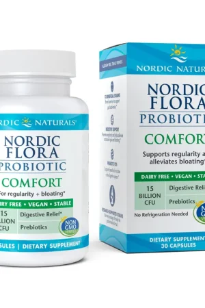 Buy Online Nordic Flora Probiotic Comfort, 15 billion CFU 30 capsules Nordic Naturals