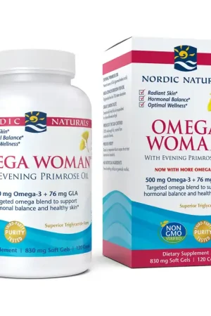Luxury Omega Woman, 500mg 120 softgels Nordic Naturals