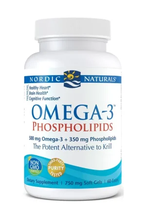 Hot Deal Omega-3 Phospholipids, 500mg 60 softgels Nordic Naturals