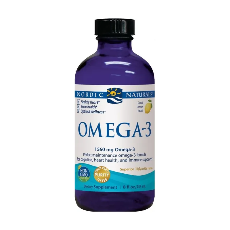 Omega-3, 1560mg Lemon 237 ml Nordic Naturals Top Rated