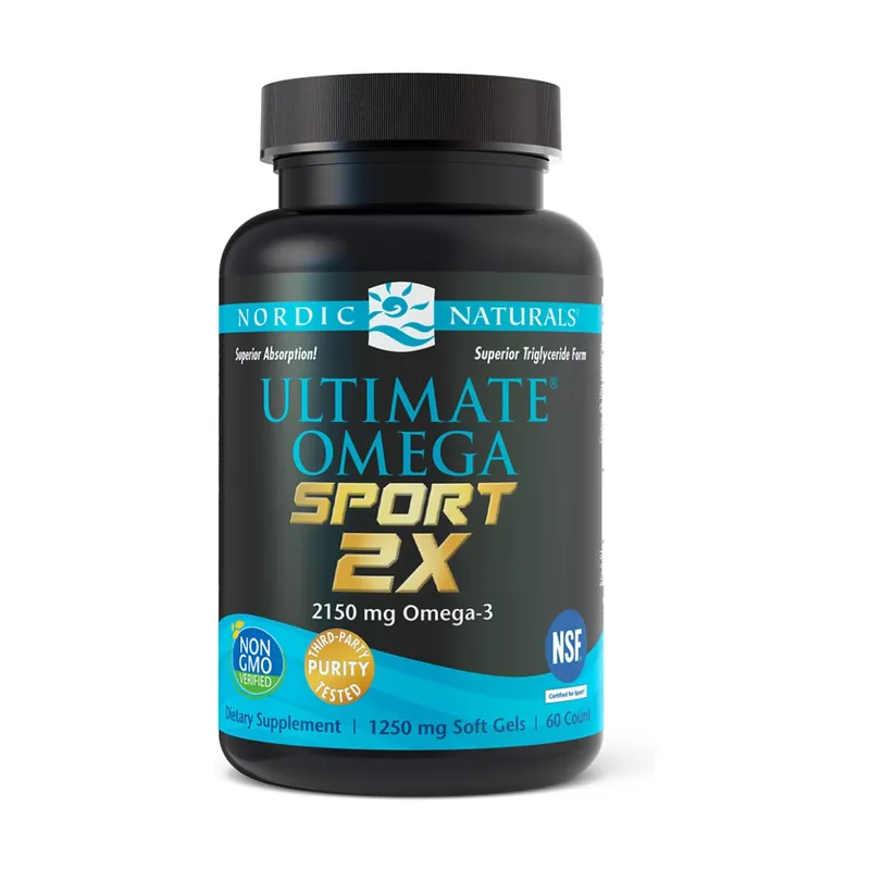 Ultimate Omega 2X Sport 60 softgels Nordic Naturals Mega Sale