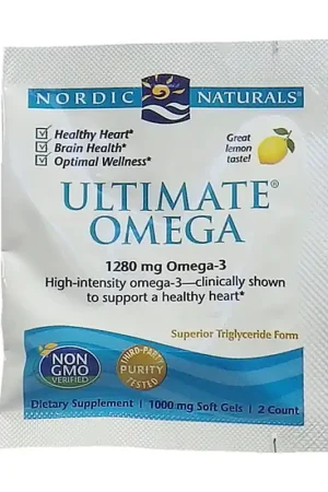 Ultimate Omega, 1280Mg Lemon Flavor 1280 mg Nordic Naturals Holiday Sale