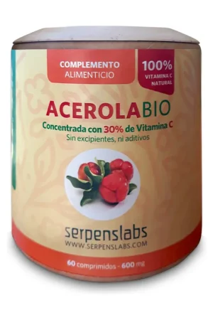 Hassle-Free Returns Acerola Bio 60 tablets of 600mg Serpens-Aborigen