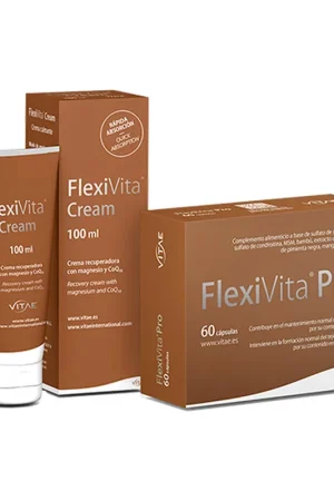 Articular Pack Flexivita Pro 60caps + Flexivita Cream 100ml 2 products Vitae Limited Time