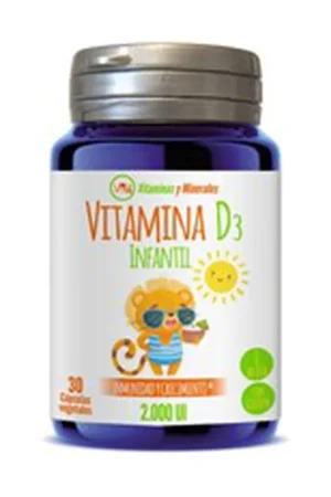 Children‘s Vitamin D3 (2,000 IU) 30 vegetable capsules Ynsadiet Luxury