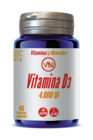 Vitamin D3 (4,000 IU) 60 vegetable capsules Ynsadiet Discount