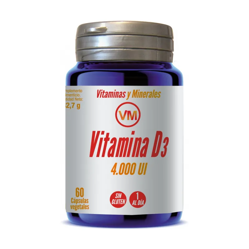 Vitamin D3 (4,000 IU) 60 vegetable capsules Ynsadiet Discount