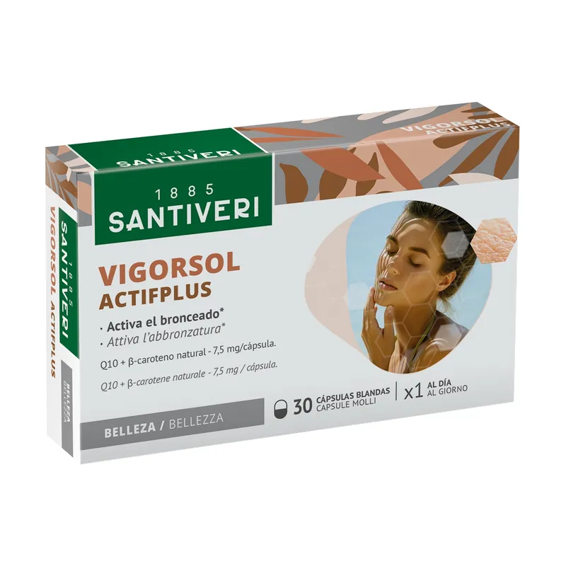 Vigor Sol Actif Plus 30 softgels Santiveri Secure Checkout