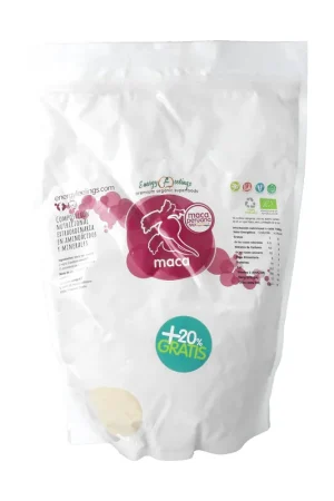 Maca eco powder + 20% free (1200g) XXL pack 1 kg of powder Energy Feelings Factory Price