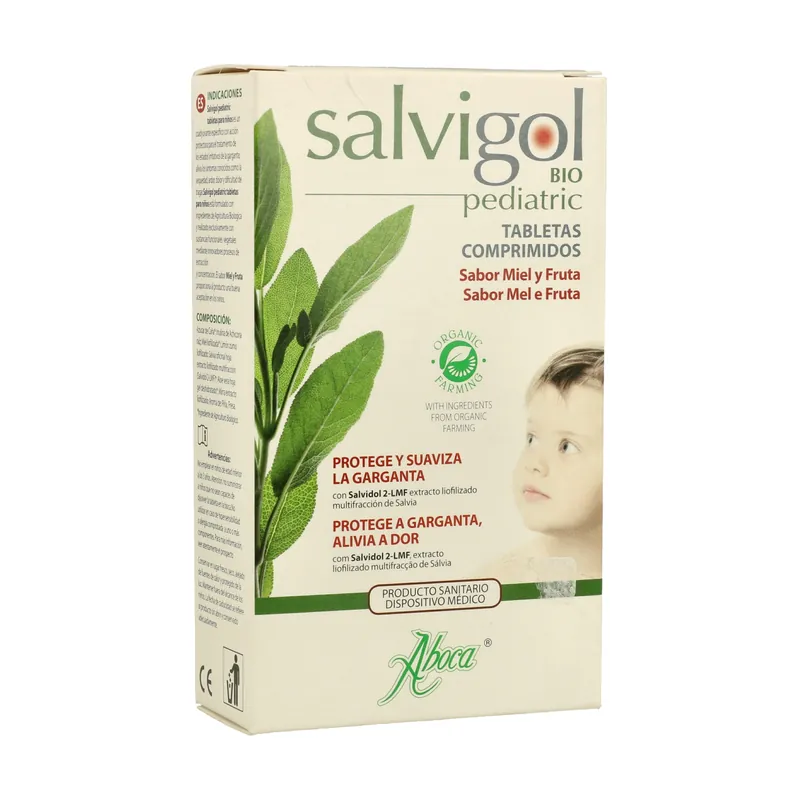 Best Price Salvigol Pediatric 30 tablets Aboca