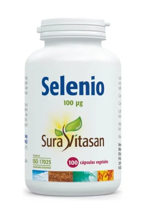Exclusive Offer Sura Vitasan Selenium L-Selenomethionine 100 capsules of 100μg Sura Vitasan
